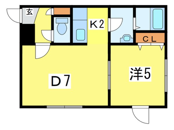 ステ－ジノア北円山の物件間取画像